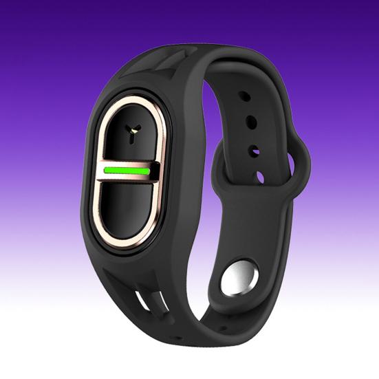 Электронный ультразвуковой репеллентный браслет DEET Free перезаряжаемый портативный водонепроницаемый для походов на открытом воздухе для взрослых и детей репеллентный силиконовый браслет