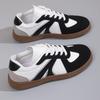 Takeaway Large-size Flat-bottomed Casual Lace-up Sports-style Single Shoes, Spring and Autumn 2025 New Korean Version of Lace-up German Training Wom