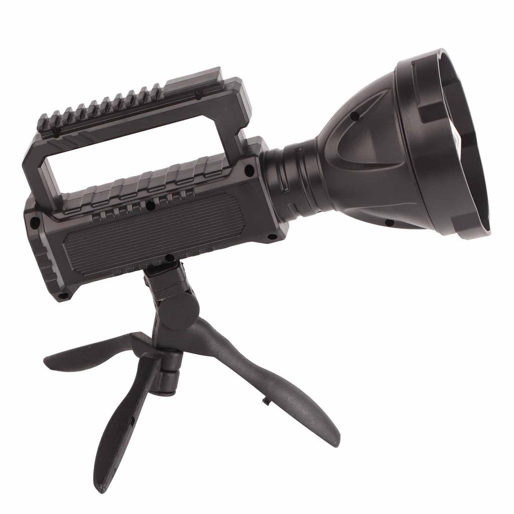 Светодиодный прожектор дальнего действия USB-зарядка Наружный патрульный фонарик Маленький со штативом