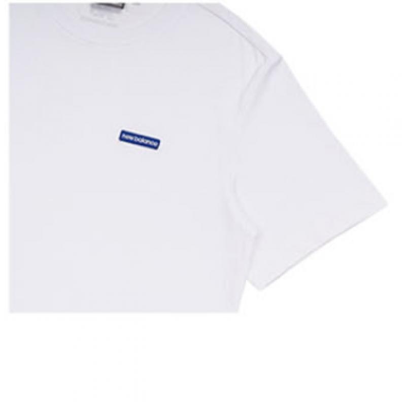 New Balance Half Club  Nbnedb1023 Wh Waffen Logo ShorT Sleeve Tee Unisex T shirT