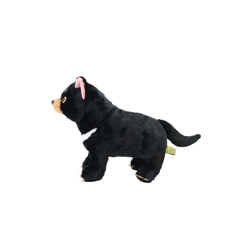 SunLemon Fluffies Medium Tasmanian Devil Plush Toy, 14 x 37 x 22 cm, Cute Rare Animal Series, P-1063