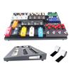 Alloy Guitar Pedal Board Guitar Effects Pedalboard Non Slip Universal Effect Bracket Bass Effect Board Mounting Tapes Accessorie
