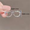 Cute Hollow Little Glasses Brooch Badge Clothing  Accessories Jewelry Brooch Pins