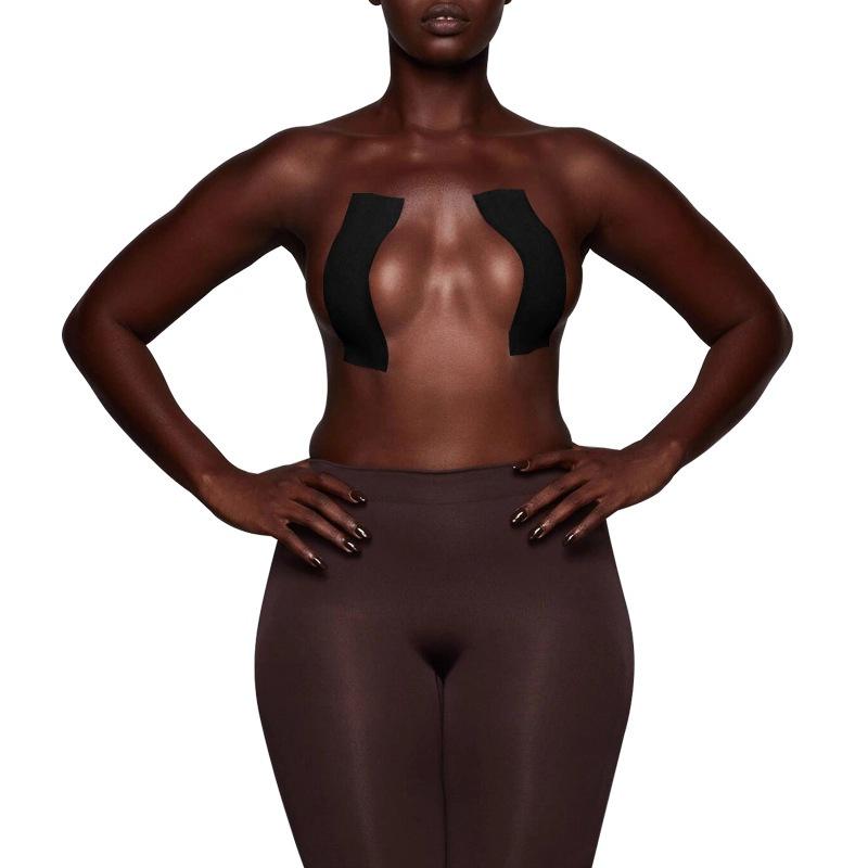 Лента для груди Бюстгальтер Тканевая лента Невидимая эластичная ткань для бюстгальтера Diy Подтяжка груди Липкая лента стрейч