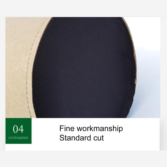 Plant Grow Bag Large Capacity Breathable with Handles Garden Vegetables Flower Planting Pouch Household Supply