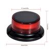 Waterproof Rechargeable Warning Flashlight Durable Off-Road Warning Lamp  Safety Lighting