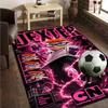Dexter's Electric Adventure Rug Office Carpet Non-Slip Mat, Chair Rug Floor Covering for Gaming, Bedroom, Living Room , Home Decor Christmas Gift