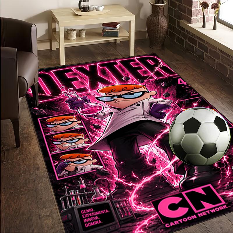 Dexter's Electric Adventure Rug Office Carpet Non-Slip Mat, Chair Rug Floor Covering for Gaming, Bedroom, Living Room , Home Decor Christmas Gift