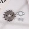 428# 17мм /20мм10 11 12 13 14 15 16 17 18 19T Зубьев Передняя Звездочка Двигателя Для Мотоцикла, Велосипеда, Карта, Квадроцикла, Мотоцикла