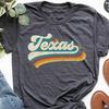Vintage Texas Shirt, Texas Fan Shirt, Vintage T Shirt, Texas Pride, College Student Gifts, State Shirts, Texas T-Shirt, Texas Cities Shirt