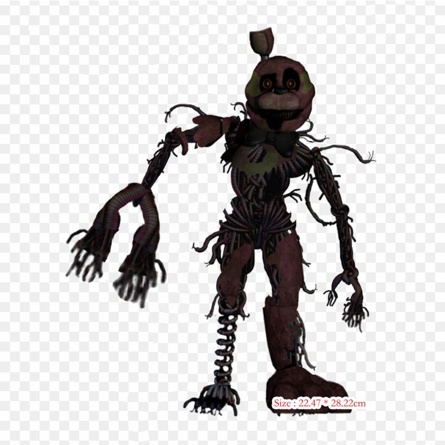 Five Nights At Freddy's Sister Location Scrap Iron-on Transfers For Clothing Tshirt Bag Heat Transfer Stickers Iron On Patches