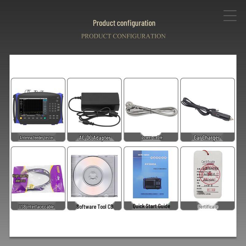 TOPULAN 3680A Handheld Antenna & SWR Analyzer