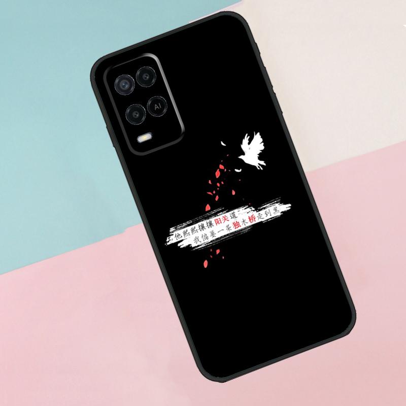 Неукротимый Чехол для Телефона Oppo A16 A76 A96 A15 A80 A60 A40 A94 A54 A98 A78 A18 A38 A58 A17 A77 A74 A57S