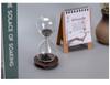 Magnetic Hourglass Timer Decorative Office Desktop Ornament with Quicksand Bottle