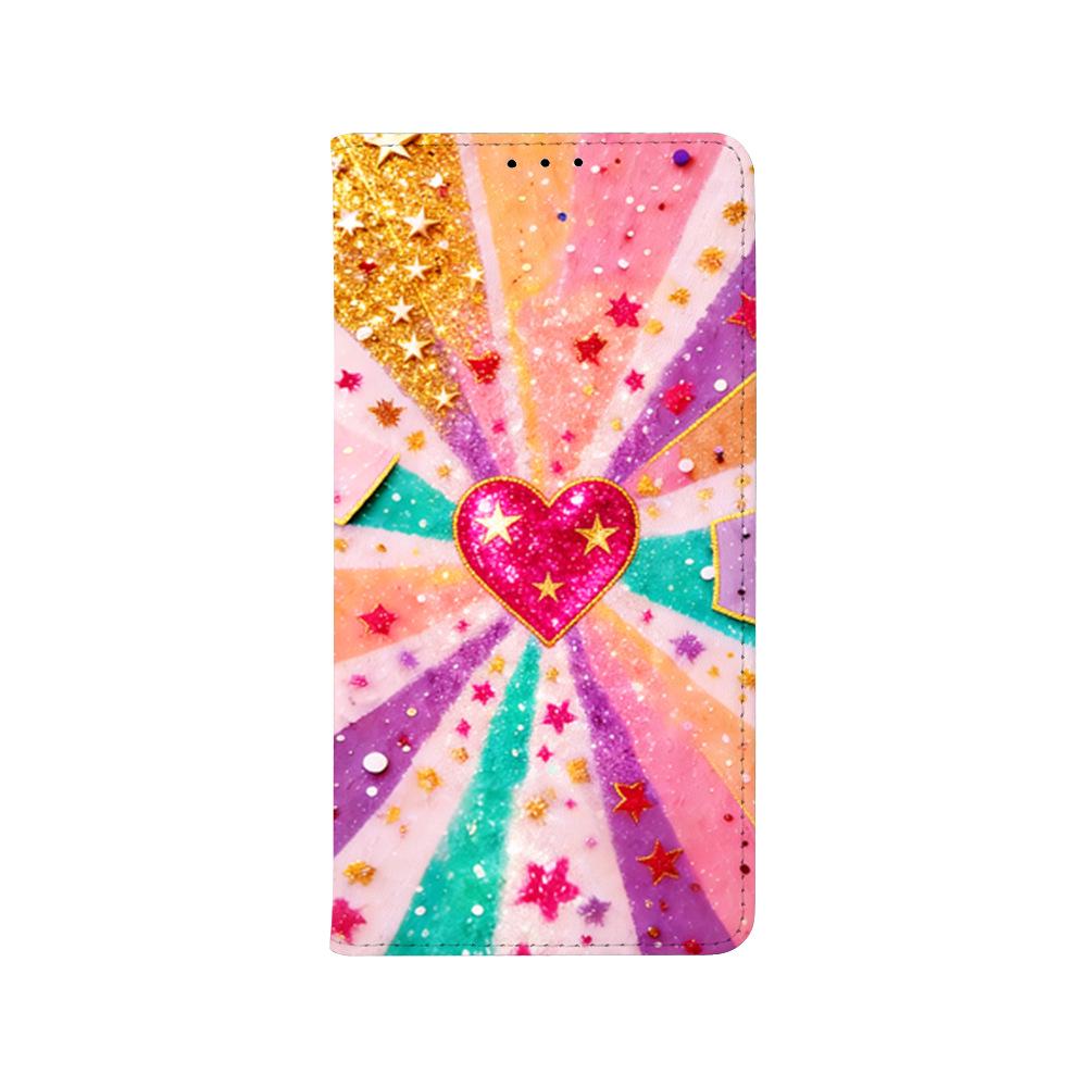 Painted Flip Phone Case for TCL 605/50XE with Card Slot - Protective Shell