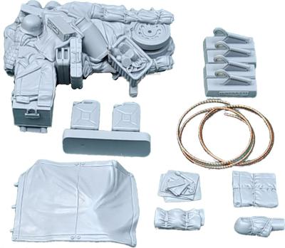 Eureka XXL Немецкий III G Грузовой набор Пластиковая модель Набор деталей 1/35 Штурмовое орудие Ausf. (универсальный) ER-3573