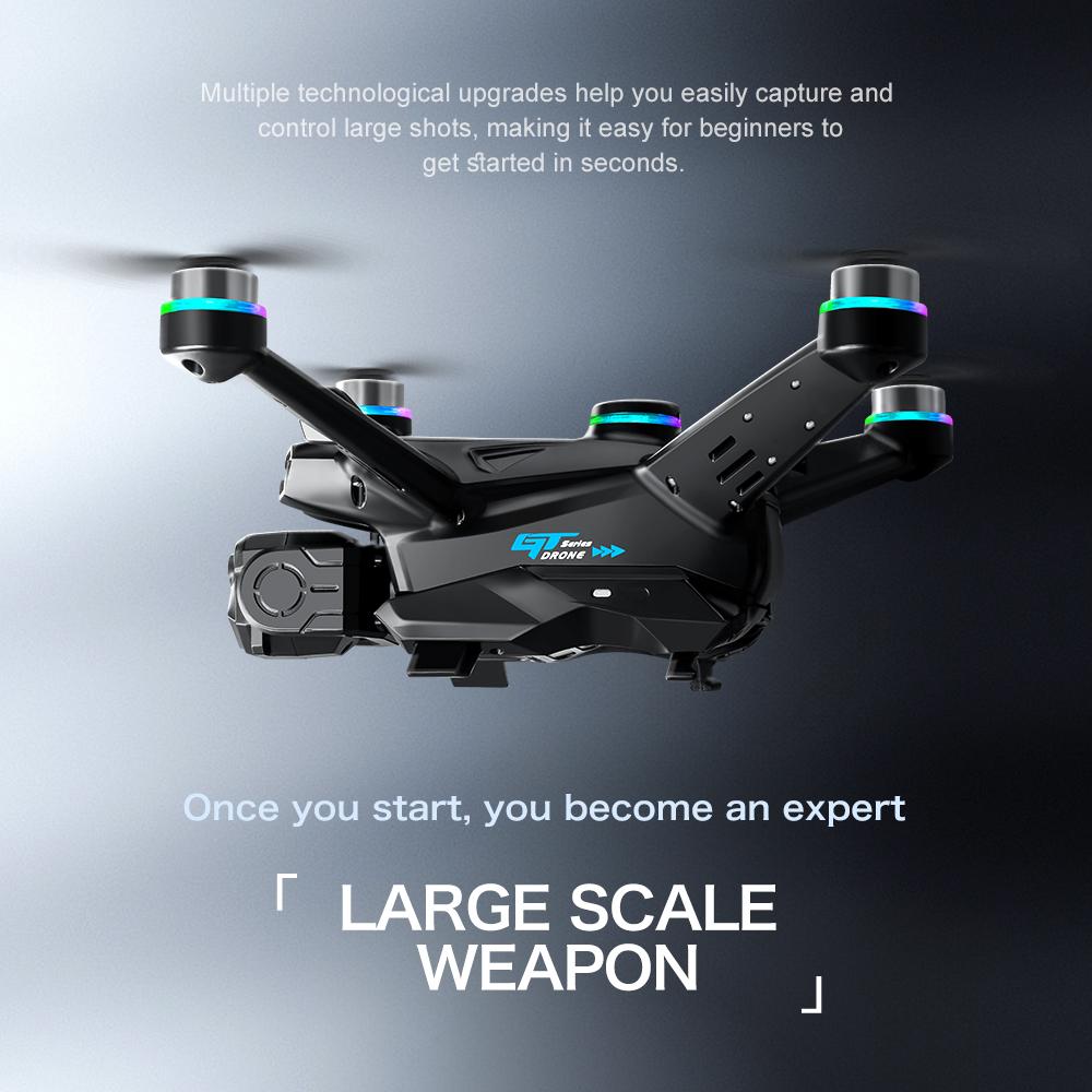 2025 New GT6 8K Professional Drone 5G Optical Flow GPS WIFI FPV  HD Aerial Photography Obstacle Avoidance Six-axis Drone Toy Children's Gift