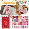 Valentine's Day Greeting Card Set For Children Romance Friends Family Caregivers
