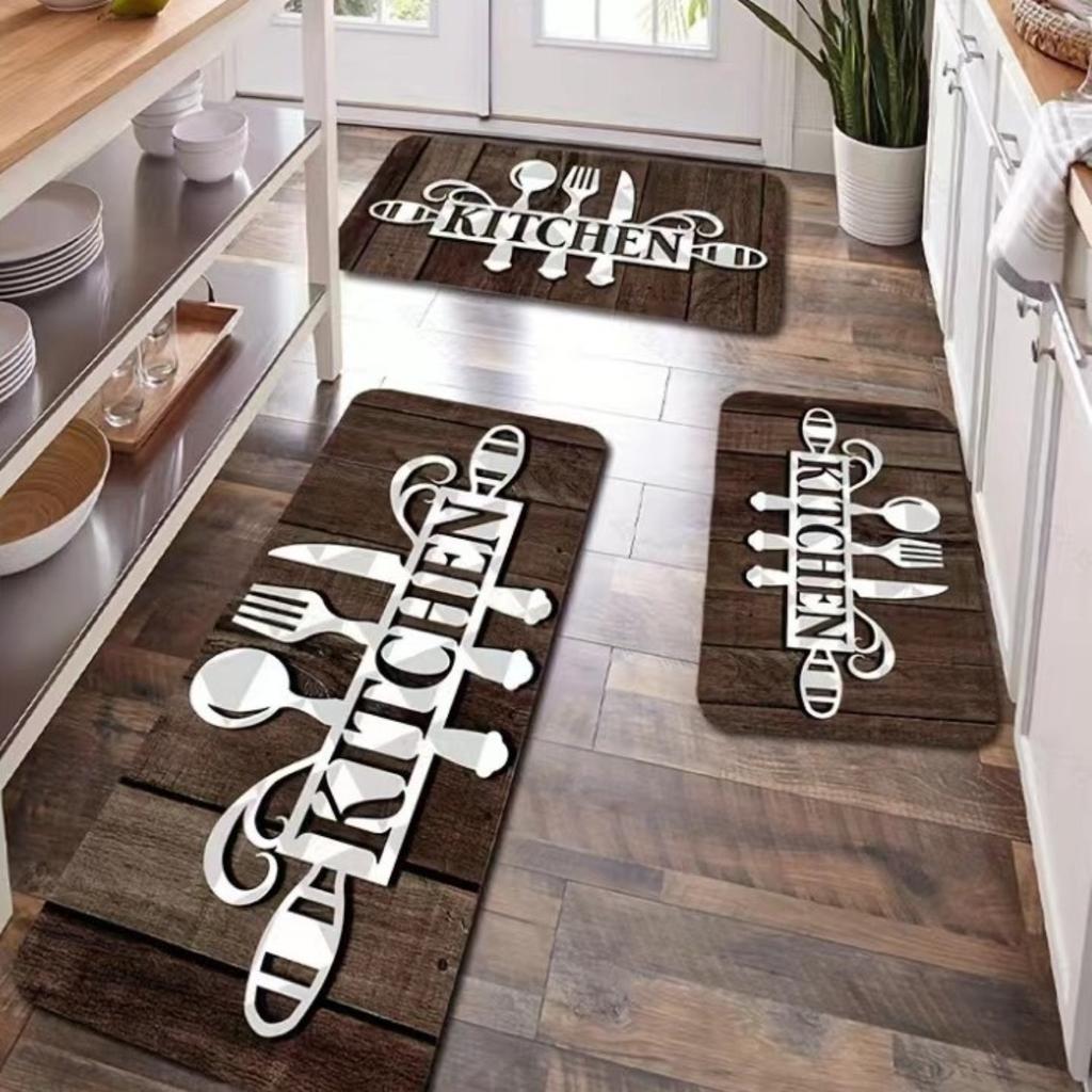 Fashion Simple Nordic Style Kitchen Mat  Carpet House Hold Carpet Modern Home Decor