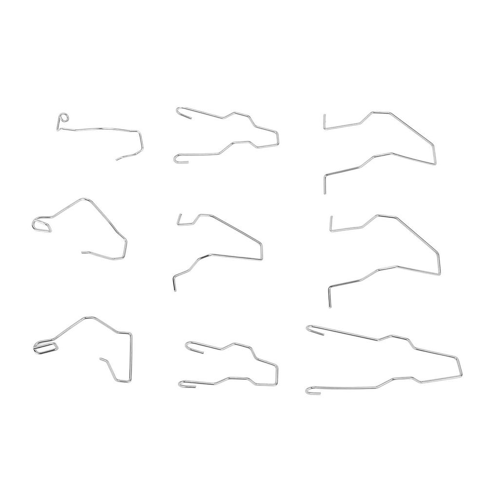 9 шт. Пружинные фиксаторы лампы Универсальные из нержавеющей стали Фиксаторы лампы ближнего света для H1 H3 H4 H7