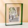 Photo Frame Acrylic Photo Holder for Desktop Display Support Horizontaled Vertical Clear