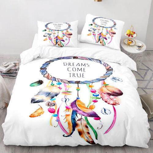 Quilt Cover Dream Catcher Duvet Covers Pillowcase Bedding Set Single Double King
