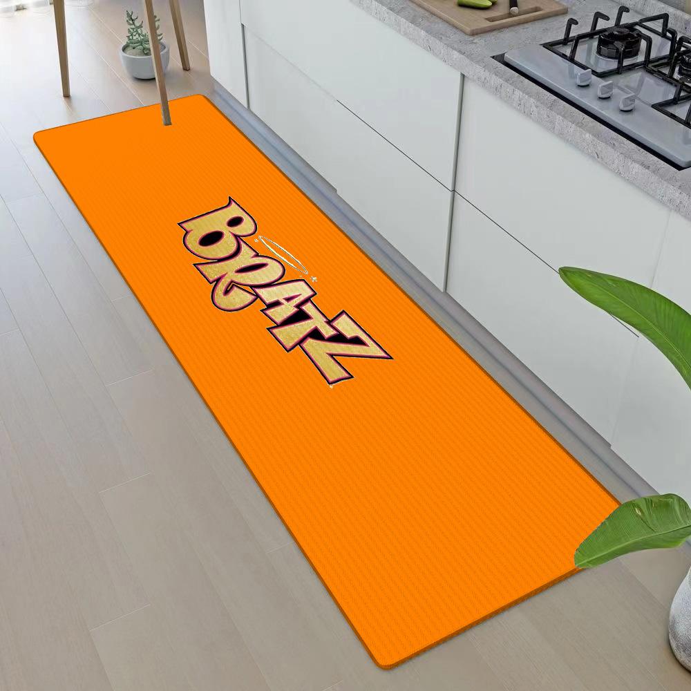 Entrance Front Door Doormat Cartoon Bratzs Non-slip Kitchen Rug Living Room Rugs Balcony Bathroom Foot Mat Floor Mats Carpet
