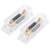X AUTOHAUX Fuse Holder Fuse Box Fuse Cap Transparent ANL Fuses Electrical Protection Fuses