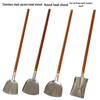 MOLUONA Stainless Steel Wooden Handle Wok Spatula Set