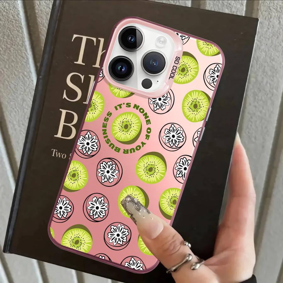 Back Phone Cover Case for iPhone 17 Pro Max 15 Plus 11 16 12 XS XR Air 14 13 Pro Delicious Fruits