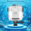 Прозрачный водозащитный чехол для GoPro MAX2, Корпус для подводного плавания, Защитный чехол, Ракушка для дайвинга для камеры GoPro MAX2, Аксессуары