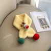 Outdoor Scarf Autumn Winter Windproof Apparel Accessories Cartoon Scarf Christmas Scarf Kids Scarf