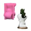 Hippo Open Mouth Concrete Silicone Mold Succulent Flowerpot Clay Cement Plaster Molds Home Garden Flower S Mold