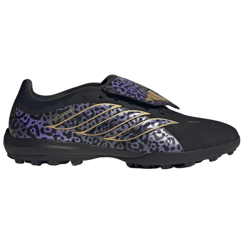 adidas Predator League Удобная посадка Стиль язычка Футбольные бутсы для искусственного газона Унисекс Футбольные бутсы Черные KI5869
