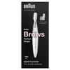Mini-tondeuse De Précision - BRAUN - FG1106 Sourcils- 1 Vitesse - Pile - Gris / Blanc