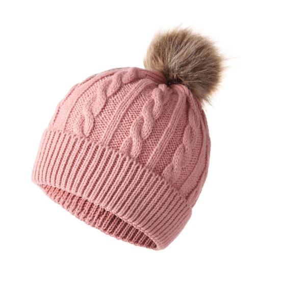 3 шт./компл. Женский зимний набор шапка, шарф, перчатки, шапка вязаная фактурой «косы», украшенная плюшевым помпоном, длинный шарф, теплый комплект перчаток