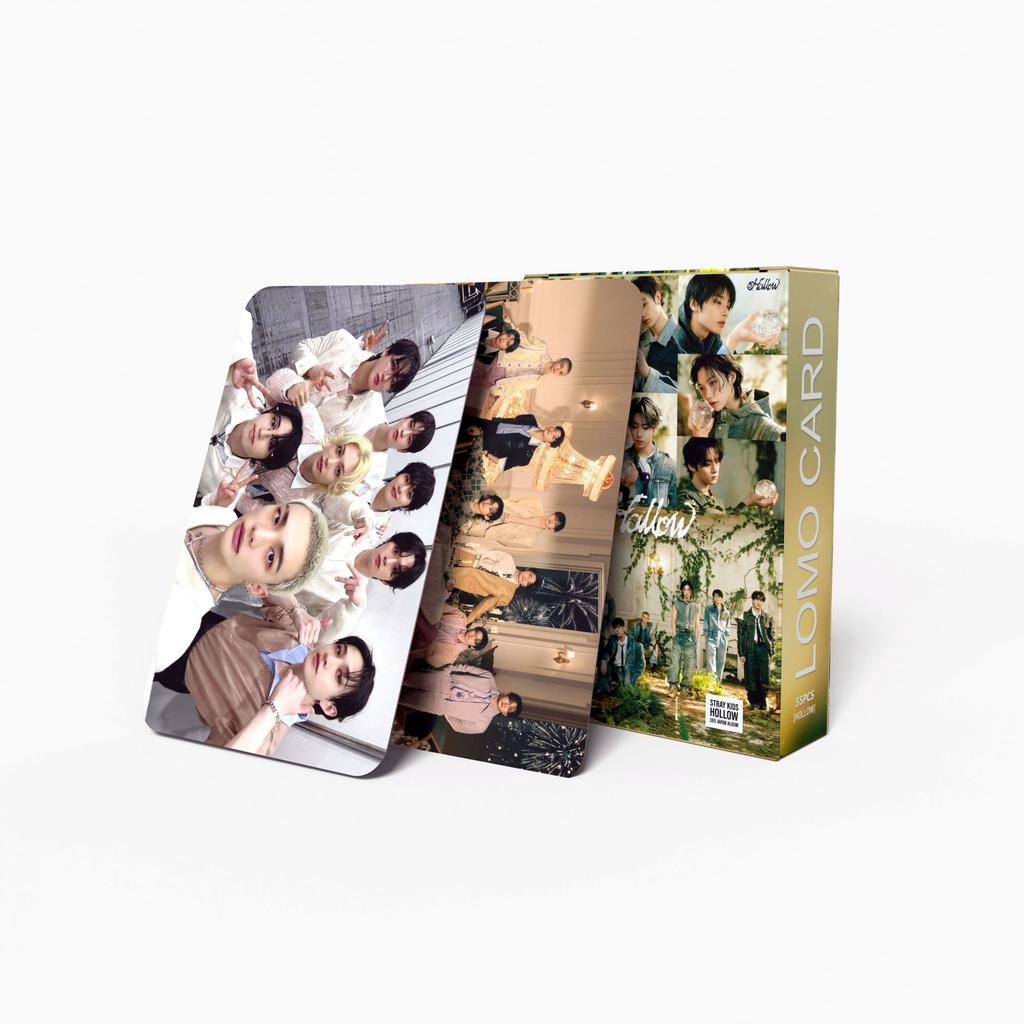 55pcs/Set Box Stray Kids Lomo Cards Ginet Karma Do It ATE Album Themed Photocards Hyunjin Collection For Fans Oddinary XGift