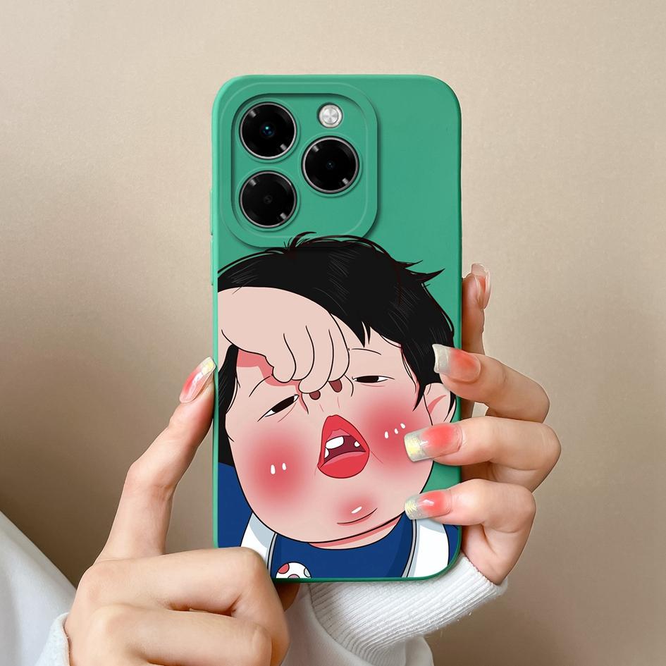 Корпус для Infinix Hot 50 Pro Plus 50i Note 40X Smart 9 Zero 40 4G 5G Мягкий чехол с небольшим цветочным узором Силиконовый прочный противоскользящий чехол для Infinix Новый чехол