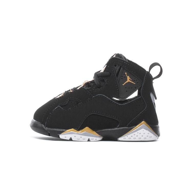 Jordan True Flight Black Wolf Grey Metallic Gold TD 343797-070