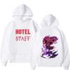 Hazbin Hotels Alastor Theme Hoody Hooded Shirt Sweatshirts for Men Men's Hoodies New & Graphic Essentials Hoodie Sweatshirt