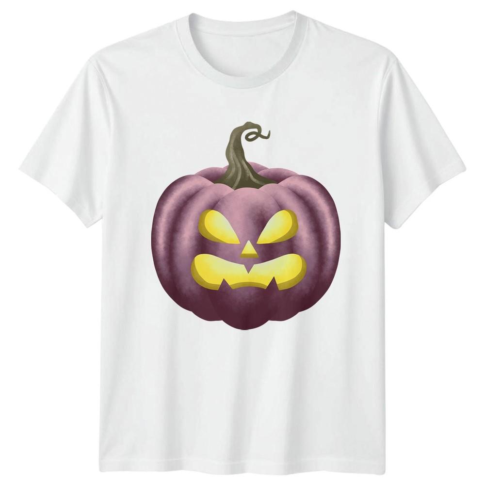 Glowing Pumpkin Face TShirt Jack O Lantern Halloween Gift For Him And