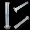 500ml Plastic Graduated Cylinder with Wide  , Tapered Pouring Spout Base for   Test, Aromatherapy, Beer, Wine Making
