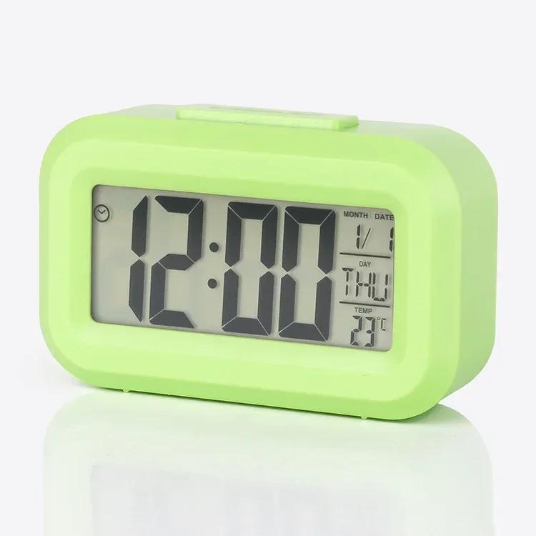 Multifunctional LED Smart Clock Alarm Clock Smart Desktop for Students and Children Simple Luminous Digital Desk Clock Timer