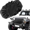 Winch Cover, New Upgrade Heavy Duty 600D Oxford Fabric Winch Covers For 8500-17500 Lbs Electric Winch, Waterproof Dustproof Sunproof UV Resistant