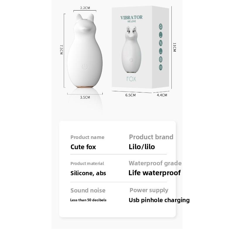 Мастурбатор с преобразованием частоты, женский мини-вибратор, перезаряжаемый, частный, сильный шок, второй прилив, эротические силиконовые секс-товары