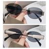 Summer Oval Sunglasses Metal Frame Classic Shades Fashion Eyewear  for Women & Men