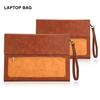 Large Capacity A4 Leather File Bag - Multifunctional Business Office Folder