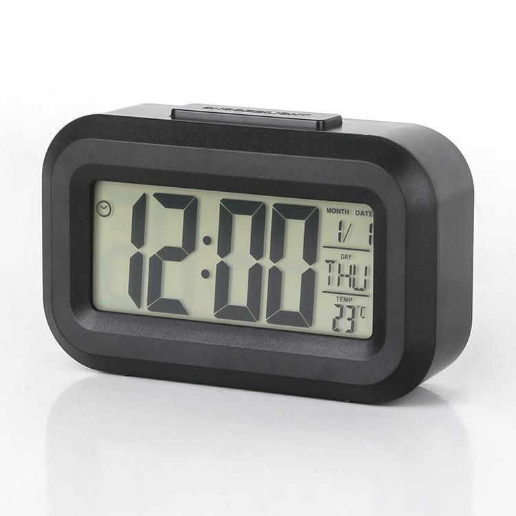 LED Digital Alarm Clock Electronic Screen Desktop Table Clocks For Home Office Backlight Snooze Calendar