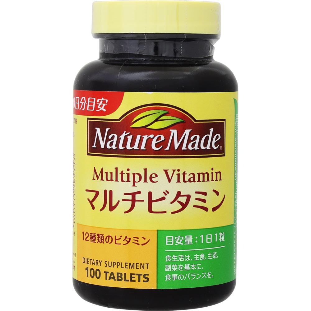 Otsuka Nature Made Multivitamin 100 капсул Комплексные витамины Витамины Комплексные витамины