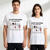 Футболка Stop Racism Нормально быть Азиатом Черным Арабом Обычным Американцем Смешная Антирасистская Футболка Хлопок Мода Лето Мужчины Женщины Рубашка